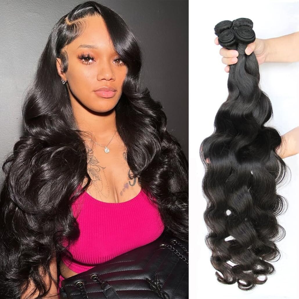 3PCS Brazilian Bundles Deal 100% Virgin Human Hair