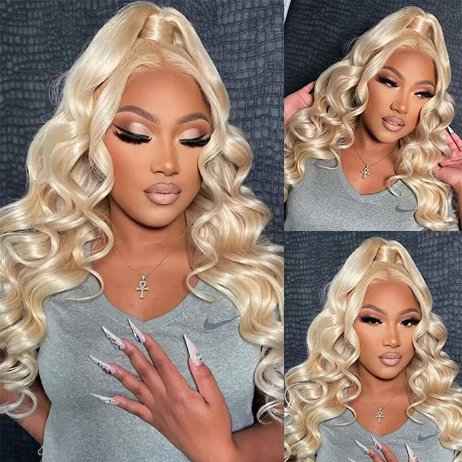 Blonde Color Full Lace Top Swiss HD Lace Human Hair Wig| Body Wave